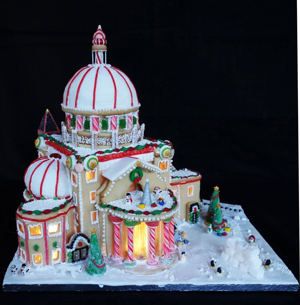 faainc's tweet photo. Have you been to the @BSAAIA this week? Our gingerbread creation – “The Sweetest First Church" (along with others) are on display &amp; up online for voting here: https://t.co/1awKpOjnVs #BSAgingerbread17
Proceeds benefit the BSA Foundation! https://t.co/YBzHuL9BaM