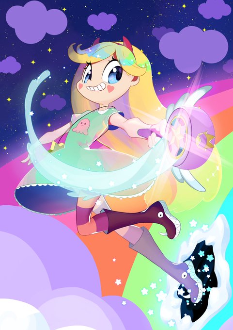 なんたってここは🌠
そう😈べつの次元～🐕📖😈🥋🦄
#悪魔バスタースターバタフライ 