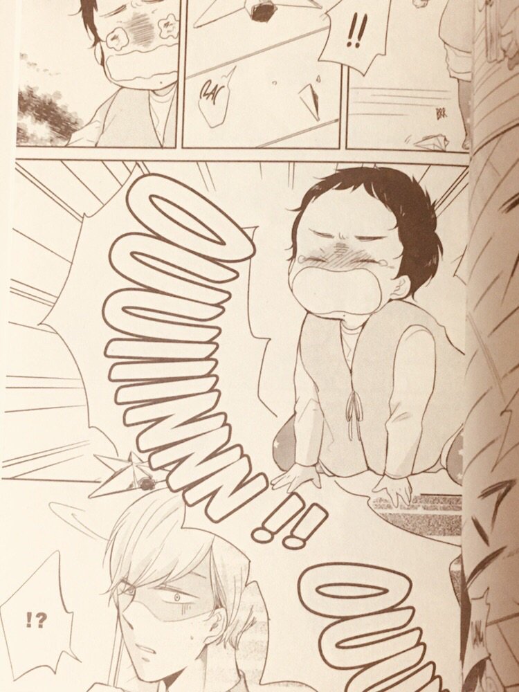 そして随分時間経ってしまったのですが、ただおかフランス語版を出していただきましたー!
輝の言葉がまだたどたどしいので翻訳めちゃくちゃ難しかったのでは…!?と感謝でいっぱいです…!読めないけど…!!
ひかりが泣いてるとこの書体がかわいいー!