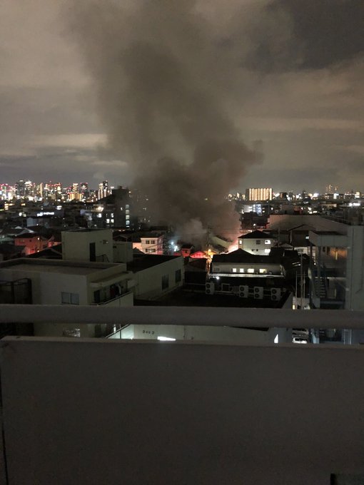 火事 淀川