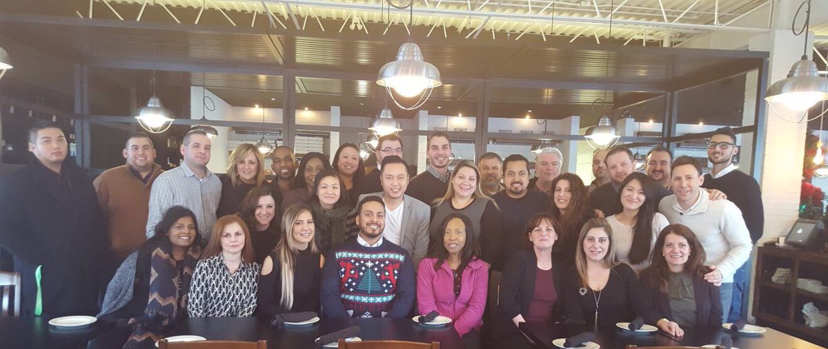 Celebrating the holiday season with some incredible leaders. @tdpauld