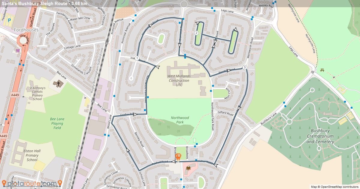 TettRotary's tweet photo. Our Santa Sleigh is visiting Bushbury in Wolverhampton this evening following the route on this map.

We'll be tweeting a link to our Santa Sleigh Tracker around 4.45 so check back then and follow the link to follow Santa on his route. https://t.co/OWm6uTbInl
