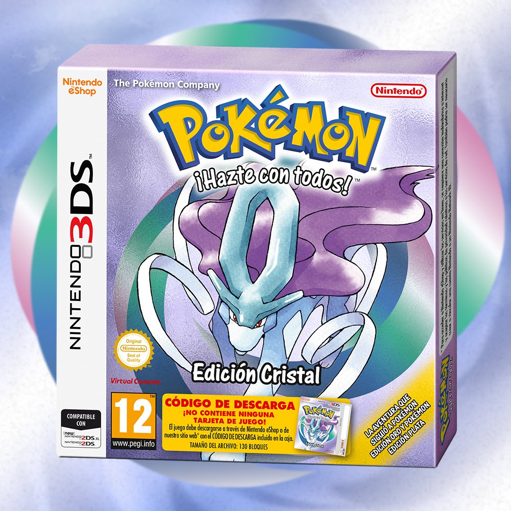 NintendoES's tweet photo. Vuelve a la región de Johto con la llegada de #Pokemon Edición Cristal a las tiendas y Nintendo eShop el 26-01-2018. https://t.co/j4OllUSxp4