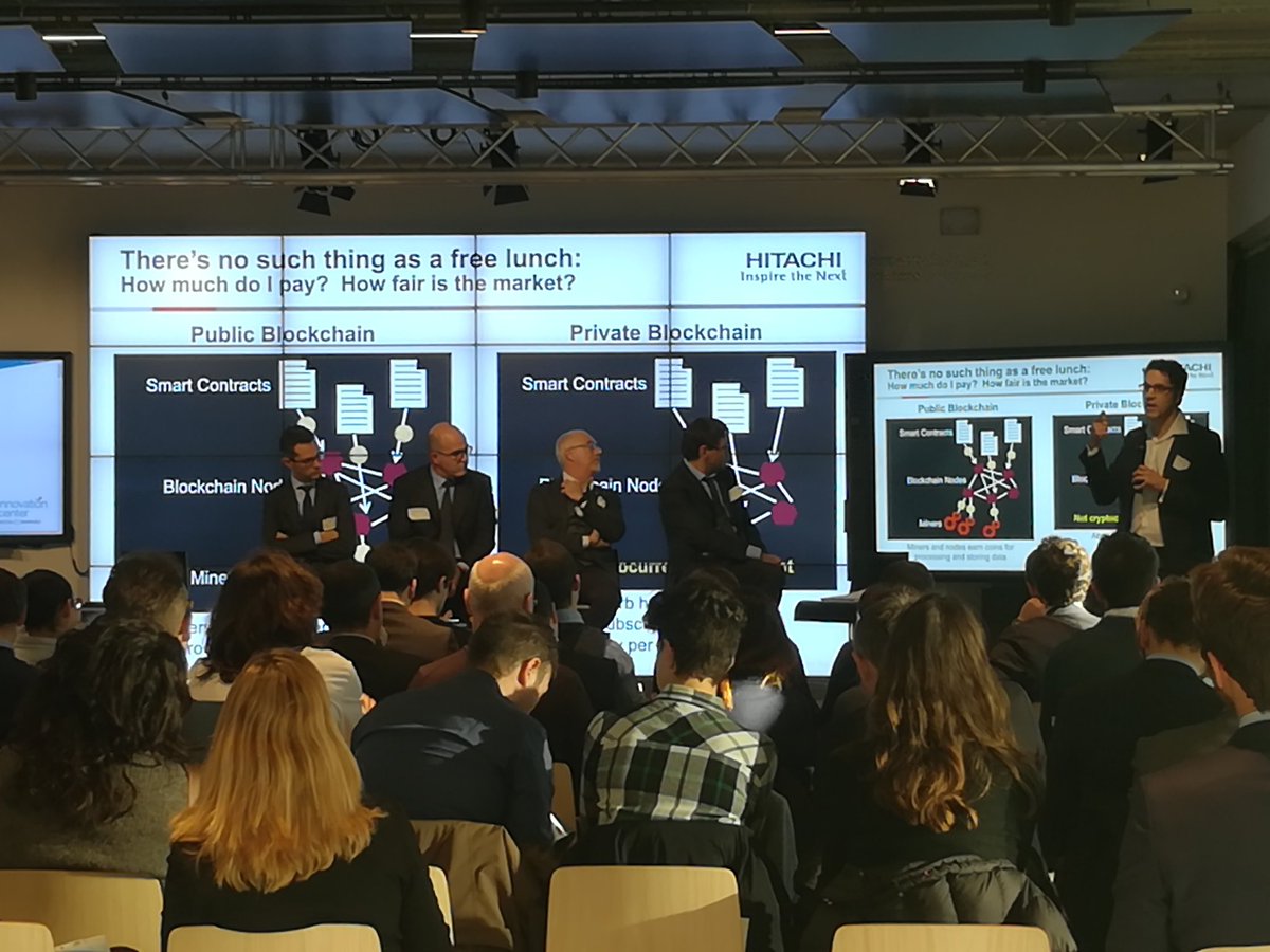 ammisa1's tweet photo. At #microsofthouse  @HitachiVantara from #smartcontract to #transparency and #privacymatters https://t.co/KrMB6tQbpc