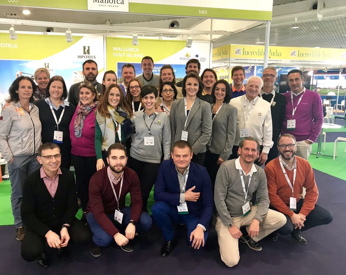 DGgolfguide's tweet photo. Key representatives from #Balearic Islands at @IGTMarket including our valued clients @golfalcanada @GolfSonServera @mallorca4golf @golfsonantem @bendinatgolf @golfsantaponsa (📷 @FBalearGolf) #IGTM17 https://t.co/PErqcx4V2n