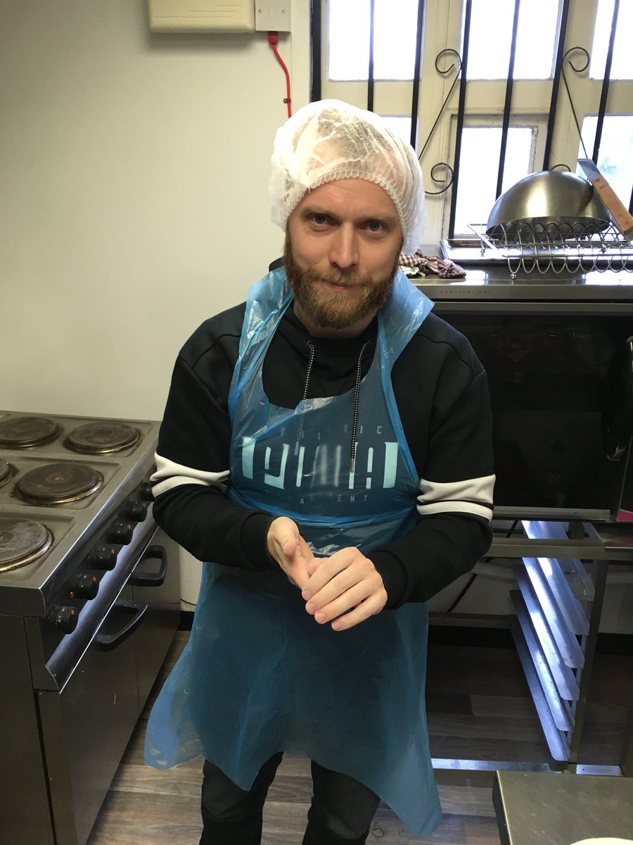 folks23's tweet photo. Great day at The Brixton Soup Kitchen. Podcast debut ft @Verrinder23 coming soon. @PUMA @BrixSoupKitchen
#PUMAxBrixtonSoupKitchen #SPEEDANDSPIRIT https://t.co/3jIt5OsnVO