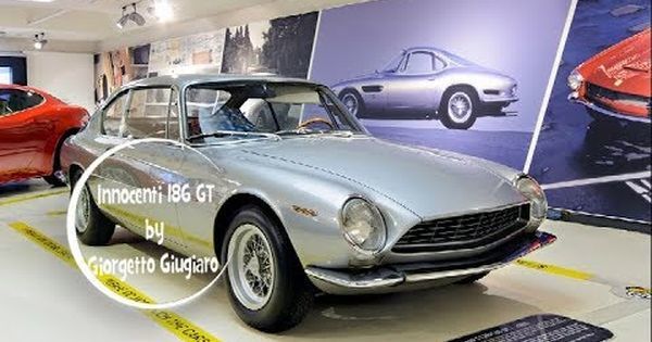 Innocenti 186 GT by Giorgetto Giugiaro #Ferrari #cars #car #supercar #luxury