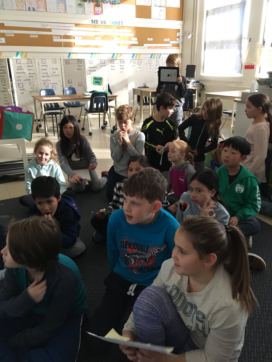 msichiyen's tweet image. Our Google Hangout Book Talk with @mrs_syounes class was so much fun! Thank you for sharing your thinking with us! #GRA17 @AllenbyPS_TDSB