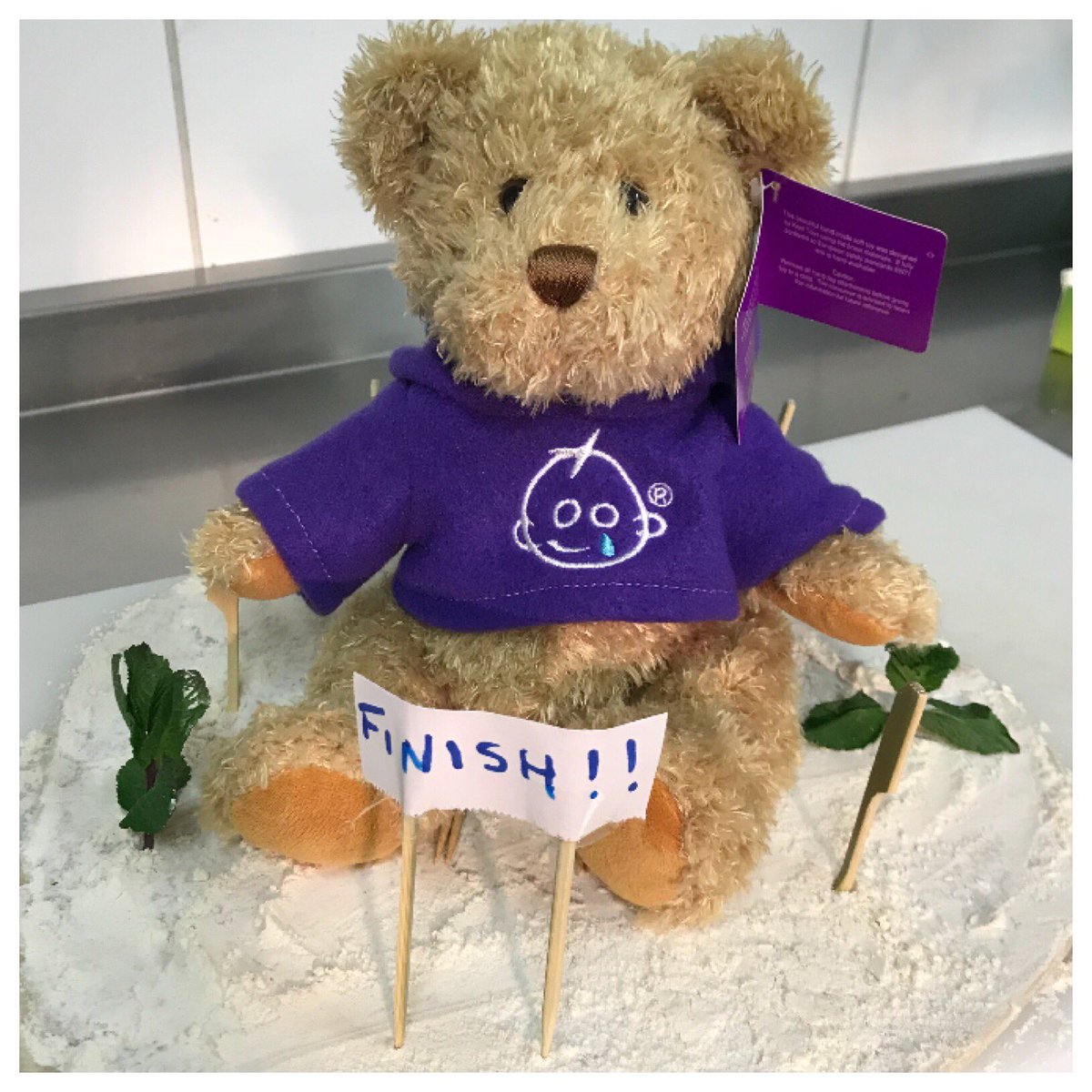 #12daysofbernard #crossingthefinishingline