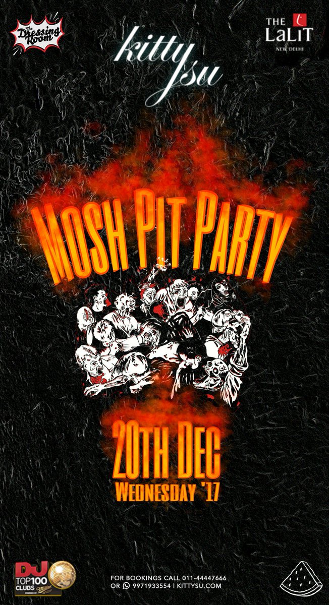 Participate In Delhi's Largest Mosh Pit Club Party At <a href="/KittySuIndia/">KittySu</a> > grapevineonline.in/delhi-largest-…