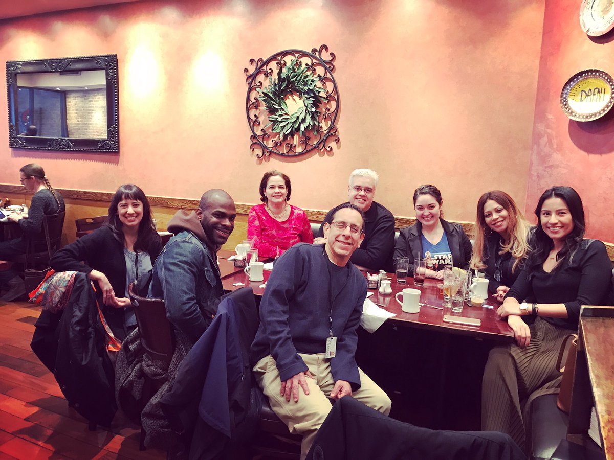 NYTLatinoNet's tweet photo. Holiday lunch with the amazing members of the NYT Latino Network #nytlatinos #newyorktimeslatinonetwork https://t.co/TbxBq1f28V