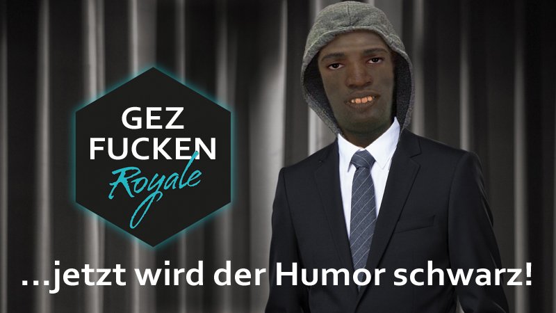 Oberhaeuptling's tweet photo. @PhotoshopClaudi @janboehm Ich hoffe nicht das auch dieser #RIPhilipp Rotz hier von meinen #GEZ-Gebühren bezahlt wird! #Fucken https://t.co/nMxG6MeC7p
