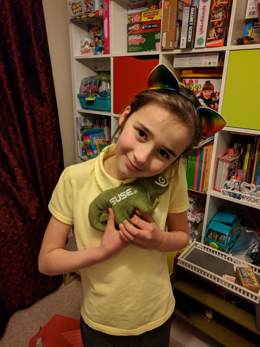 Starting them young... <a href="/SUSE/">SUSE</a> <a href="/CentiqLtd/">Centiq</a>