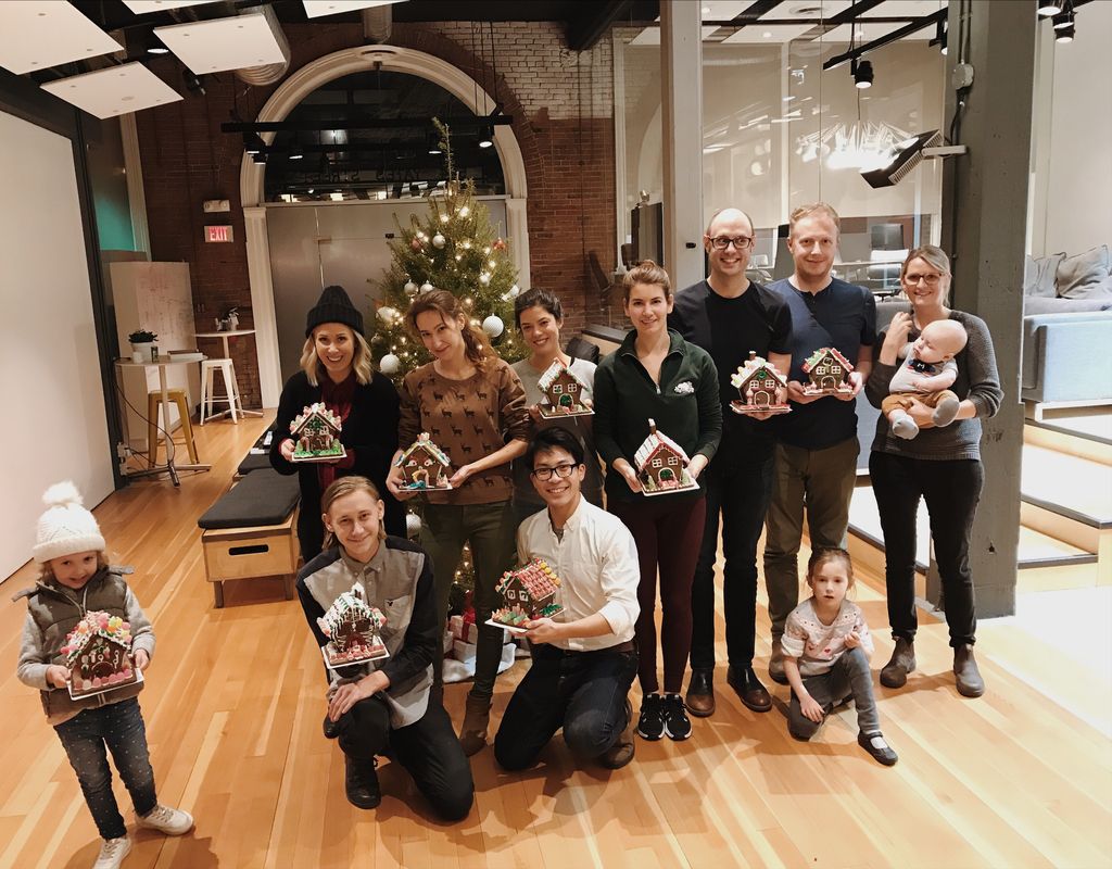 metalab's tweet photo. The Victoria office wanted to do their part to ease the real estate madness in BC by increasing the stock of housing significantly. 

Related: FS 3BR 2BA Gumdrop Bungalow, 1400 square centimetres, egg yolk insulation, jellybean skylights, updated candy cane plumbing. Ask: $1.3MM https://t.co/lNHQhj59kw