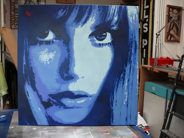 Happy Birthday Jane Birkin

by Jef Aérosol
(pseudonym of Jean François Perroy)  