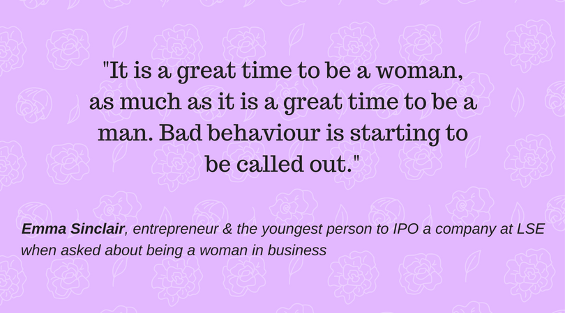 PowerWomenCity's tweet photo. Positive words from businesswoman Emma Sinclair @ES_Entrepreneur https://t.co/aL102nUOi3