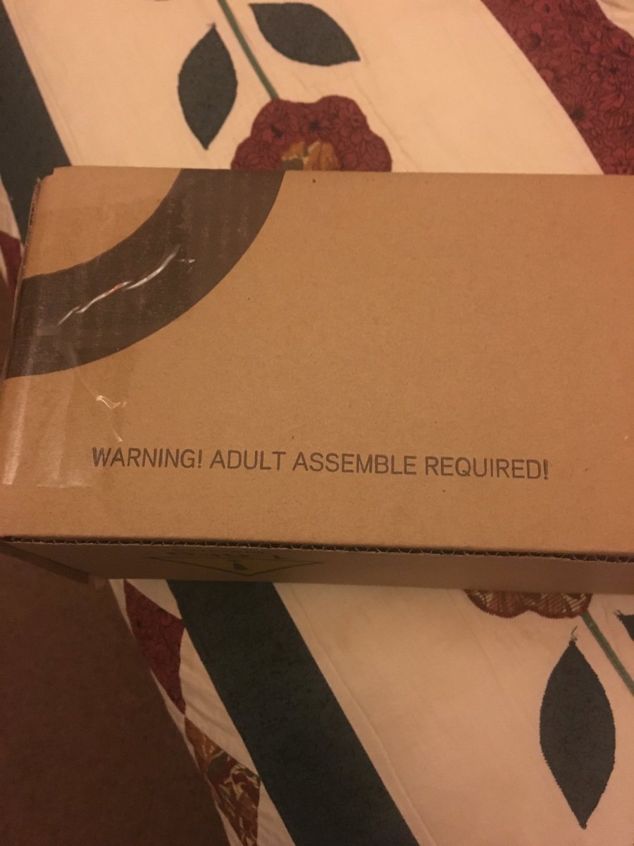 iowmackem's tweet image. The words every parent hates when a Christmas present arrives #manuallabour