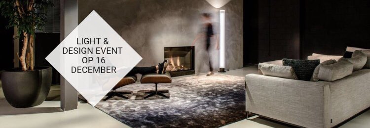 Zaterdag 16 december ‘Light &amp; Design Event! 
O.a. Aanwezig; <a href="/LINTELOO/">LINTELOO</a> <a href="/Ferrolight/">FERROLIGHT Design</a> #SPECTRAL
Meer info: 
lnkd.in/dXDST3p