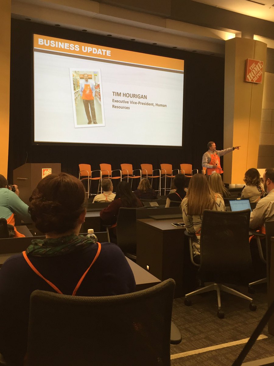 Tim Hourigan's first HR All Hands meeting as EVP of HR <a href="/THDYvonne/">Yvonne</a> <a href="/THDCecille/">Cecille Rivera Cole</a> <a href="/THDkobie/">Kobie Drew</a> <a href="/THDQuinn/">Troy Quin</a> <a href="/katie_winton/">Katie Winton</a> <a href="/hinkle_lindsay/">Lindsay Hinkle</a>