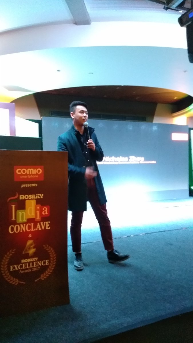mobilitymag's tweet photo. @GioneeIndia presentation at Mobility India Excellence Awards 2017 #mobilityindiaconclave #MEXA2017 https://t.co/Az7RqgztiI