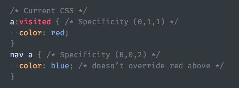 Two tags in a selector don't override a selector with a tag and a class