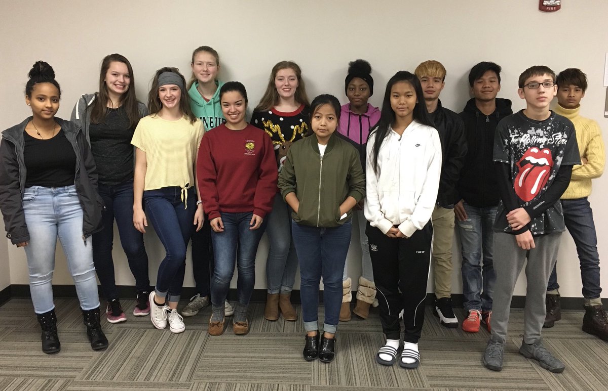 SHS_StudentServ's tweet photo. SHS Students of the Month for December. They made Santa’s Nice List. https://t.co/rPrCPanE8K