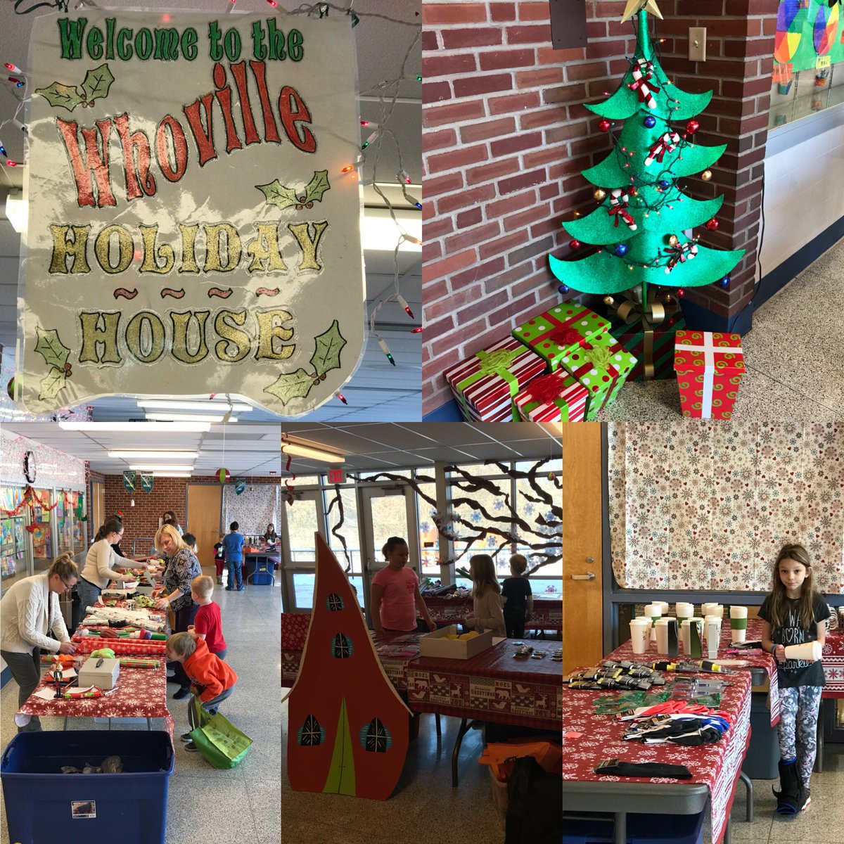 JsePrincipal's tweet photo. A huge shout out to #JSE PTO for another fantastic Whoville Holiday House! The kids loved being able to buy gifts for their friends and family! #JSE180 #JSASD https://t.co/EA4qdRRkkZ