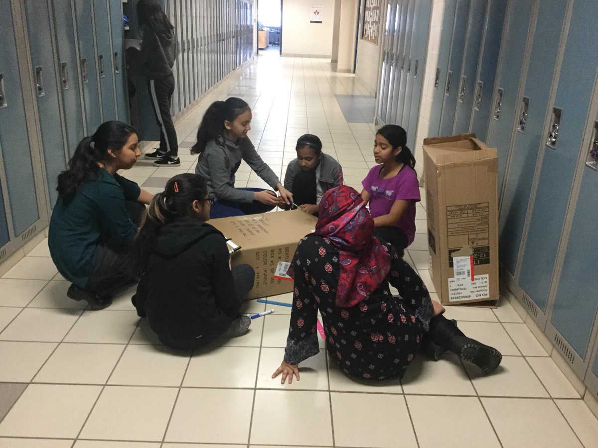 mlchadha's tweet photo. Girls are not interested in STEM projects? 
I DISAGREE! @EldoradoPDSB https://t.co/HroGPRlK2a