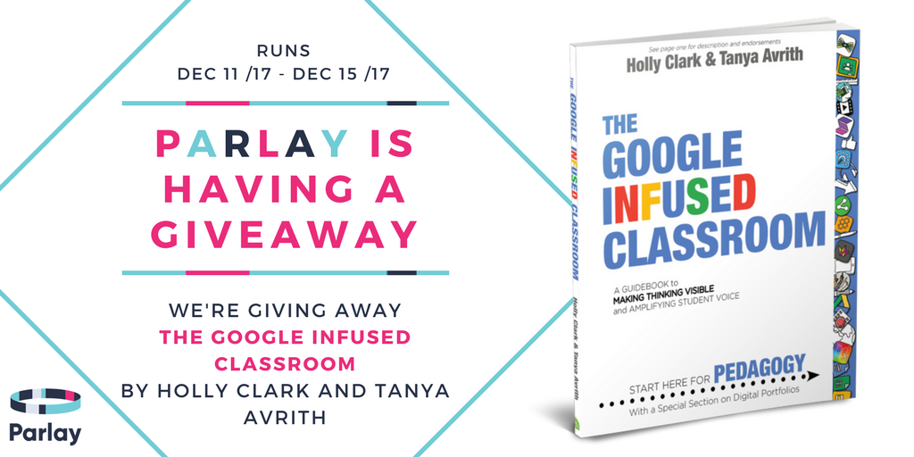 parlayideas's tweet photo. #Teachers, get your holiday reading material with The #GoogleInfusedClassroom, a great tool and #teachingresource! #edfocus #lifelonglearning #edtechchat #edtech #edchat #edu
To win the #book:
-Follow us on Twitter
&
-Retweet this message telling us what class you teach! https://t.co/4LgU5k7V07