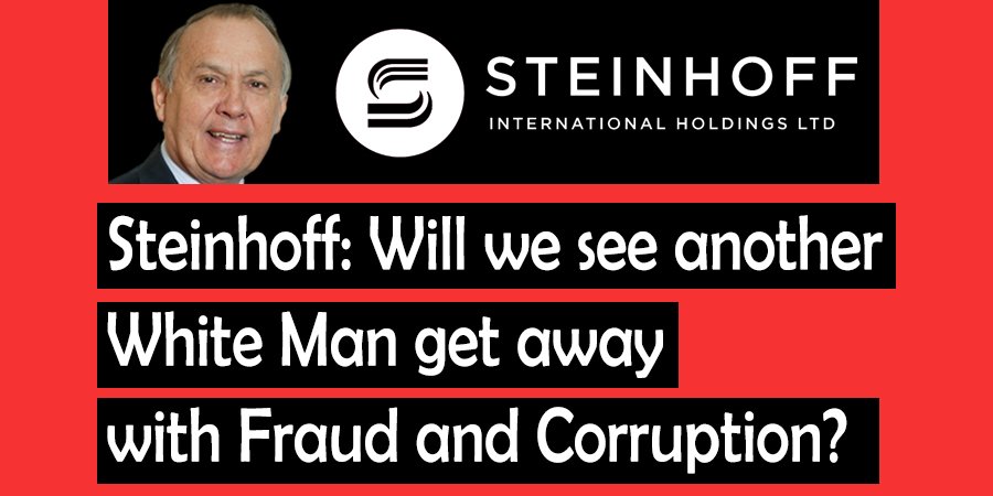 Mafalo_SA's tweet photo. @AfricaNews24_7 @AyandaMdluli28 The Corrupt Malpractices of #Steinhoff :

- The deal with the German company that they kept secret.

- The reporting of excessive revenues and profits.

- Steinhoff lost R130 billion in market capitalization.

- Depreciated GDP by 10%

#SteinhoffFraud 

@NdabaShandu 
@DavidMilis https://t.co/jKxFbzWVEX