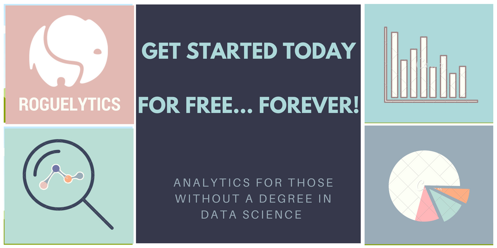 rogue_studiosUS's tweet photo. Happy to announce our #FREE #analytics package! Get started today and make the most out of your #data! https://t.co/Ig3yaVdlen 
#websites #wordpress #DataScientist #marketing #smallbusiness https://t.co/FAcWaI1j7C