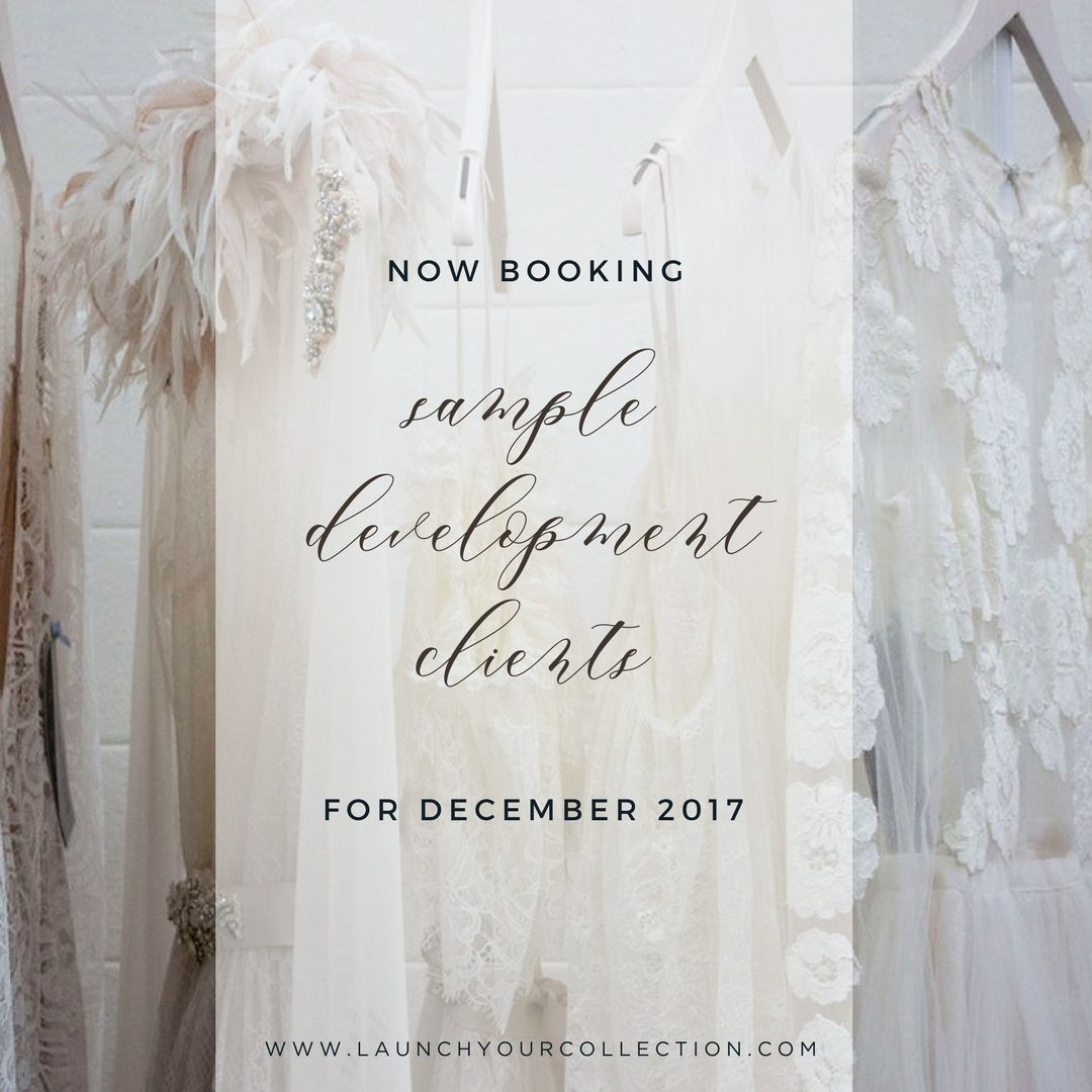 getlaunchednow's tweet image. We are now booking sample development clients for December! Visit us at launchyourcollection.com and click on the SERVICES tab to learn about our simple 5-step #sampledevelopment process. #launchyourcollection #lyc #lycinsider #apparellaunchconsultants #getlaunched #december