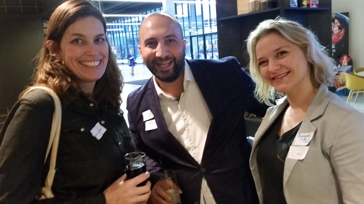 Monique, Yakub en Renate aanwezig bij onze netwerkbijeenkomst #jeugdwerkloosheid030