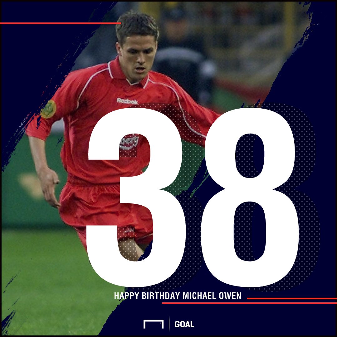 Happy Birthday to former Ballon d\Or winner Michael Owen! 