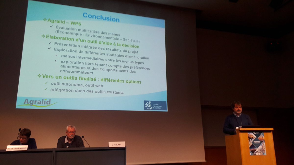 lphalinolenique's tweet photo. #JFN2017 outil d'aide à la décision pour privilégier l'aspect qualité des produits animaux ou l'environnement par Jean-Yves DOURMAD. @BleuBlancCoeur @Valorex_ @audencia @Inra_France https://t.co/2O2k44sfY5