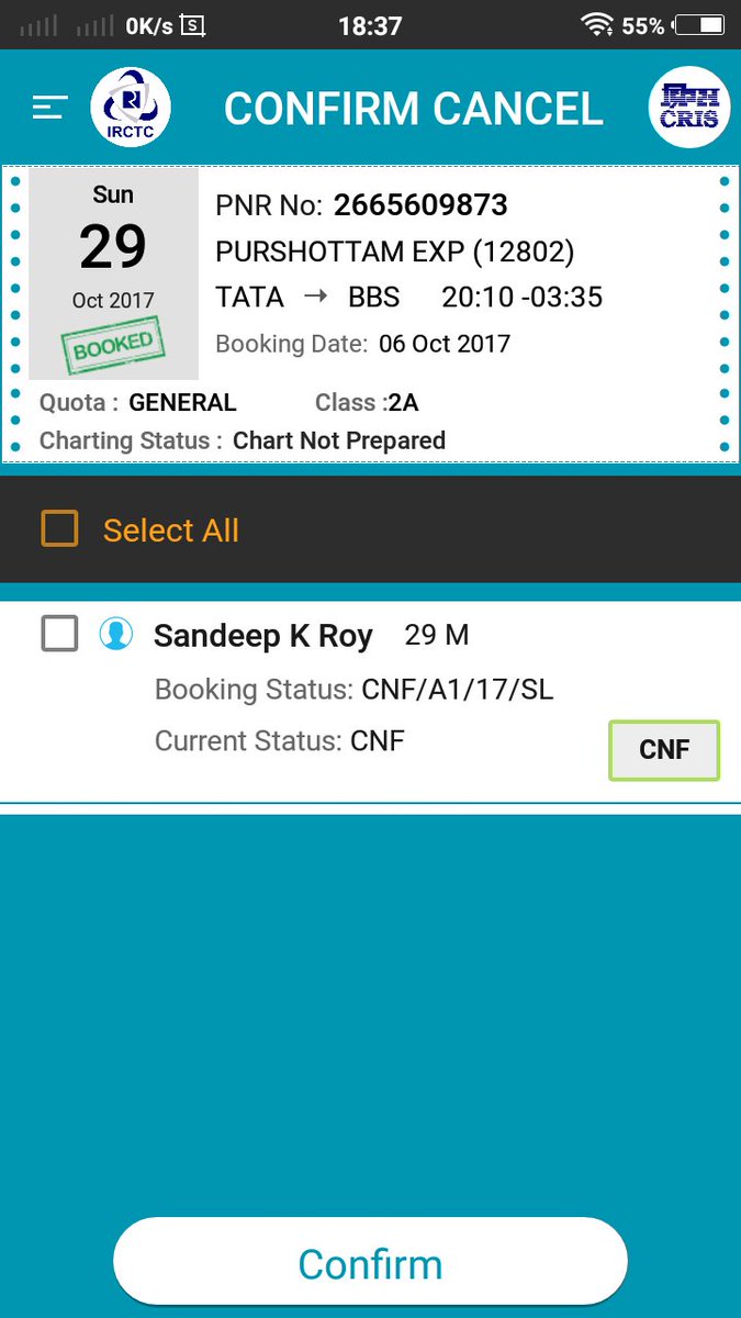 sandydeoghar's tweet photo. @RailMinIndia It's false as I made another arrangement to travel through another train in current reservation on the same day for the same destination PNR 2600434906 TRAIN NO 18478
.KINDLY INVESTIGATE AND RESOLVE THE ISSUE https://t.co/y7jWvMGTZf