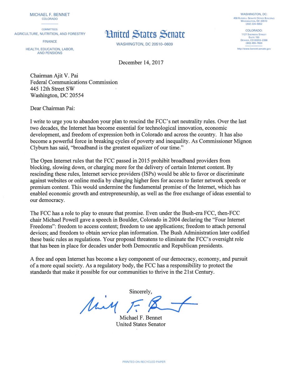 Michael Bennet tweet media