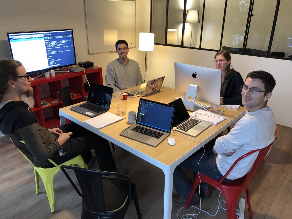 Journée de formation sur <a href="/vuejs/">Vue</a> aujourd’hui avec nos développeurs back et front ! 💪