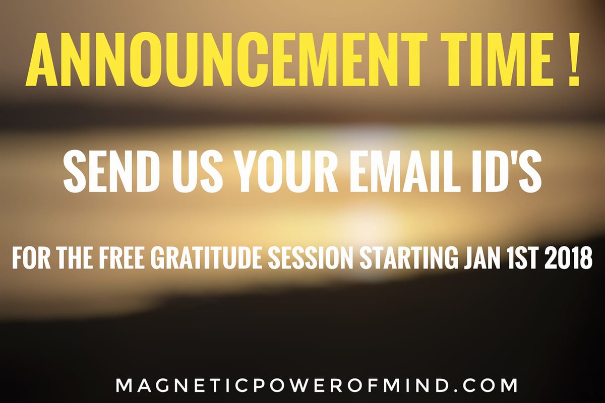 Magnetic Power of Mind (@urmindcoach) on Twitter photo Also, please send us your email id's as we will be sending you the practices via mails. You can leave it in the comment section or email us at urmindcoach@gmail.com Also, please send us your email id's as we will be sending you the practices via mails. You can leave it in the comment section or email us at urmindcoach@gmail.com