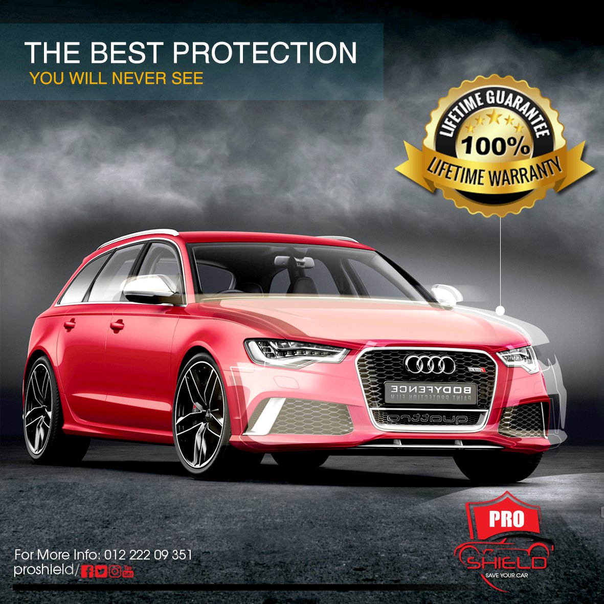 Pro_Shield_egy's tweet image. لو خايف علي عربيتك و عاوز تحميها من حدوث اي خدوش بها , هتلاقي الحل عند #بروشيلد و كمان  هتوفرلك ضمان مدى الحياة لسيارتك بعد عمل #paint_protection 
للاستفسار : 01023304893 / 01204137067 / 0223897588
العنوان 16 ش ابن قٌتيبه - الحديقة الدولية - مدينة نصر
#save_your_car