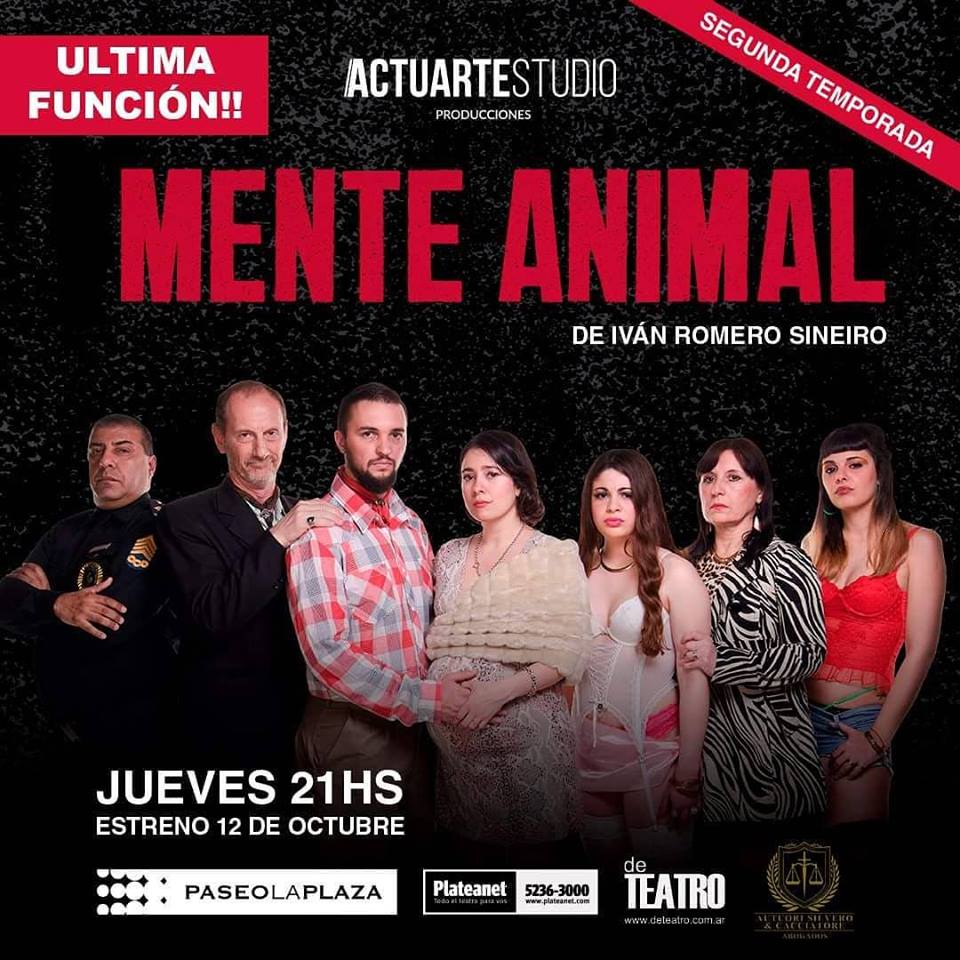 MenteAnimalok's tweet photo. #ULTIMAFUNCION de #MenteAnimal en #PaseoLaPlaza. No te la pierdas!!! #Entradas: https://t.co/fIjwXQdnHo 😎👏
@TheCavernBA https://t.co/fELGRhAVXw
