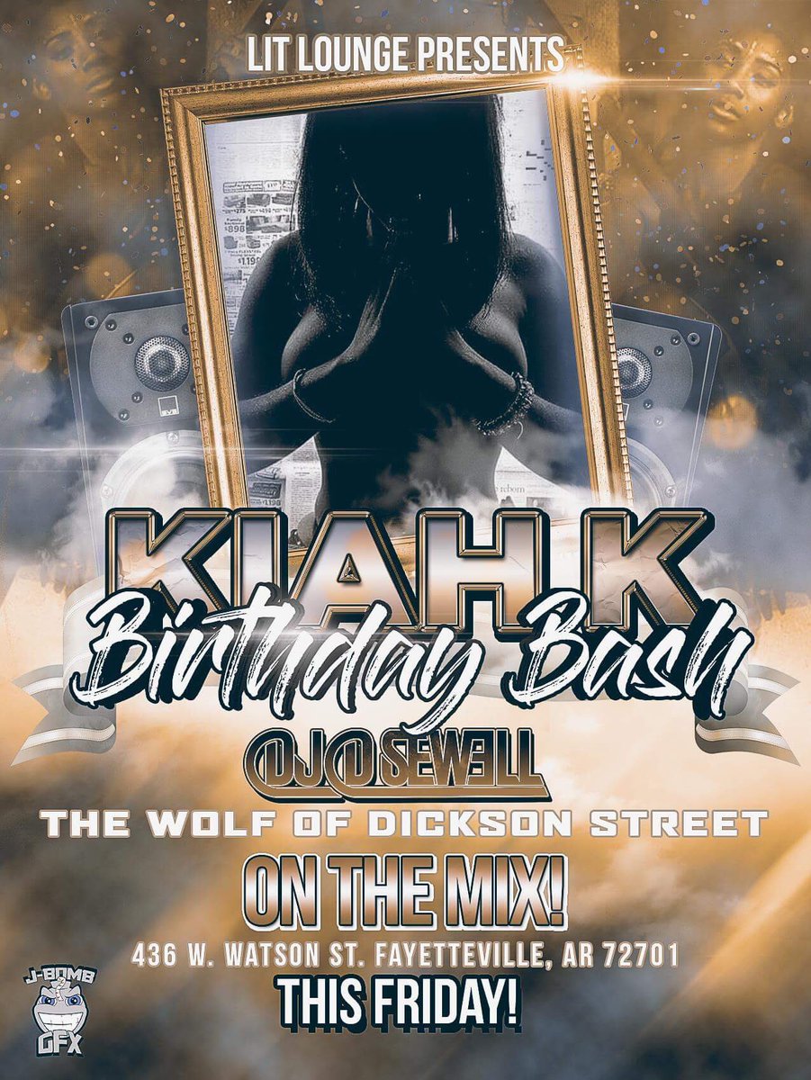 kiahkayy's tweet photo. Littttttt 🔥♐️🎉 TOMORROW https://t.co/4JmYmbY2lQ