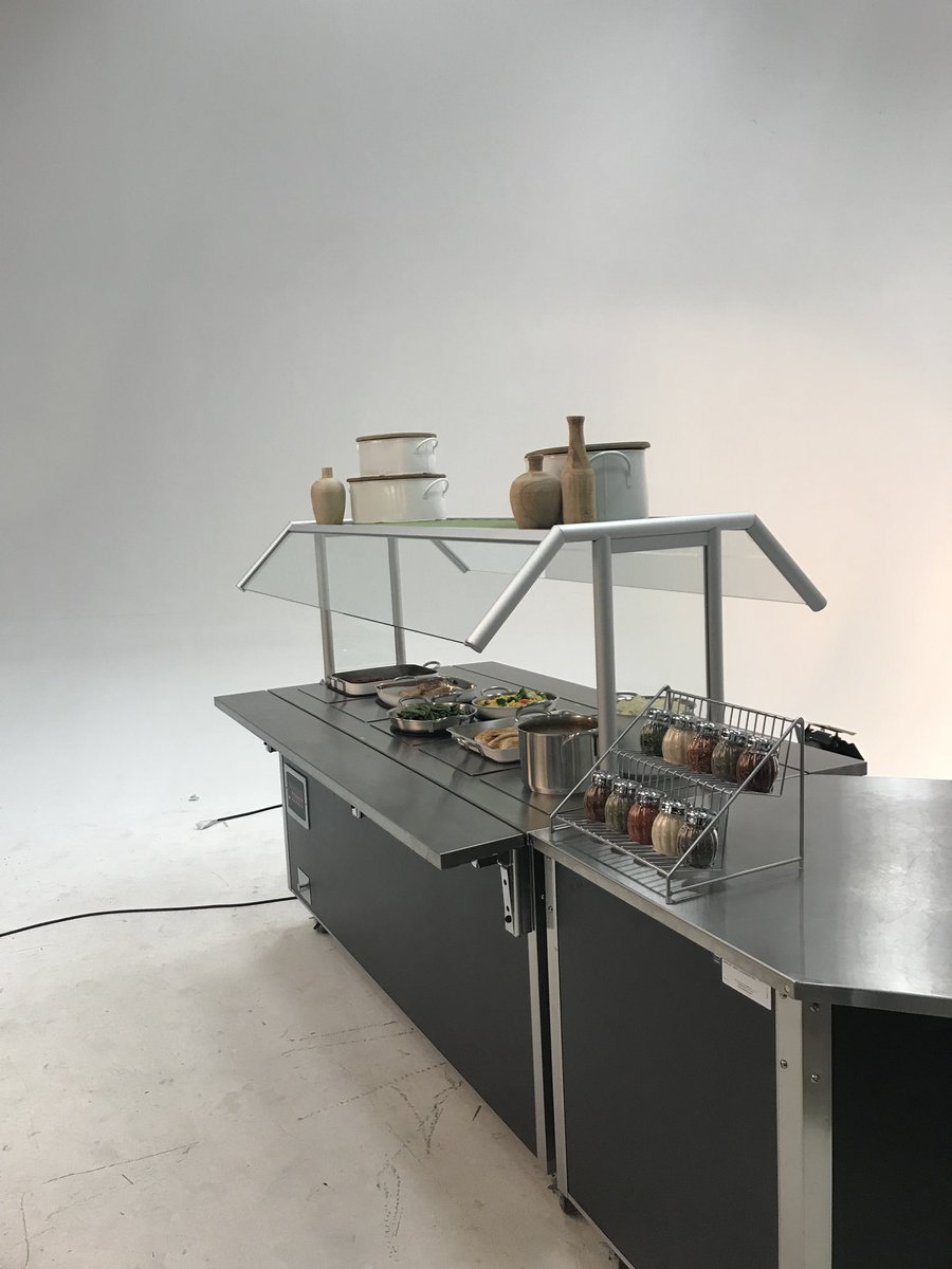 ChessiRoddy's tweet photo. Behind the scenes look- shooting photos for our education catalog! Whatโs hot in hot food? #HappyAtHubert #hubertcompany https://t.co/pDlHbqlLbh