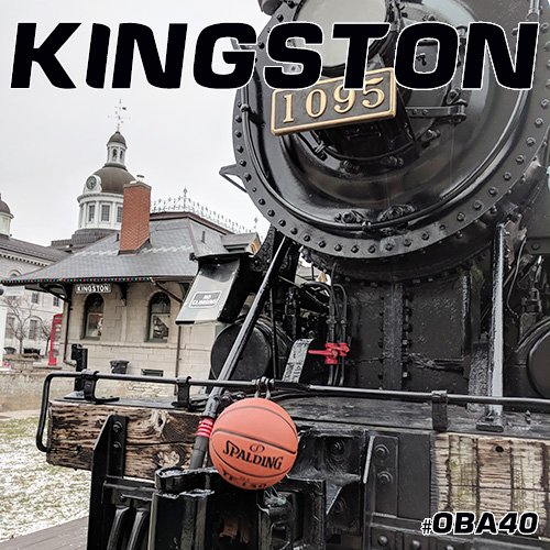 OBABBall's tweet photo. Ontario Basketball is celebrating our 40th Anniversary! Watch for the next 14 days as we go around the province to celebrate our heritage #Kingston #OBA40 https://t.co/Kb96LxYDqU