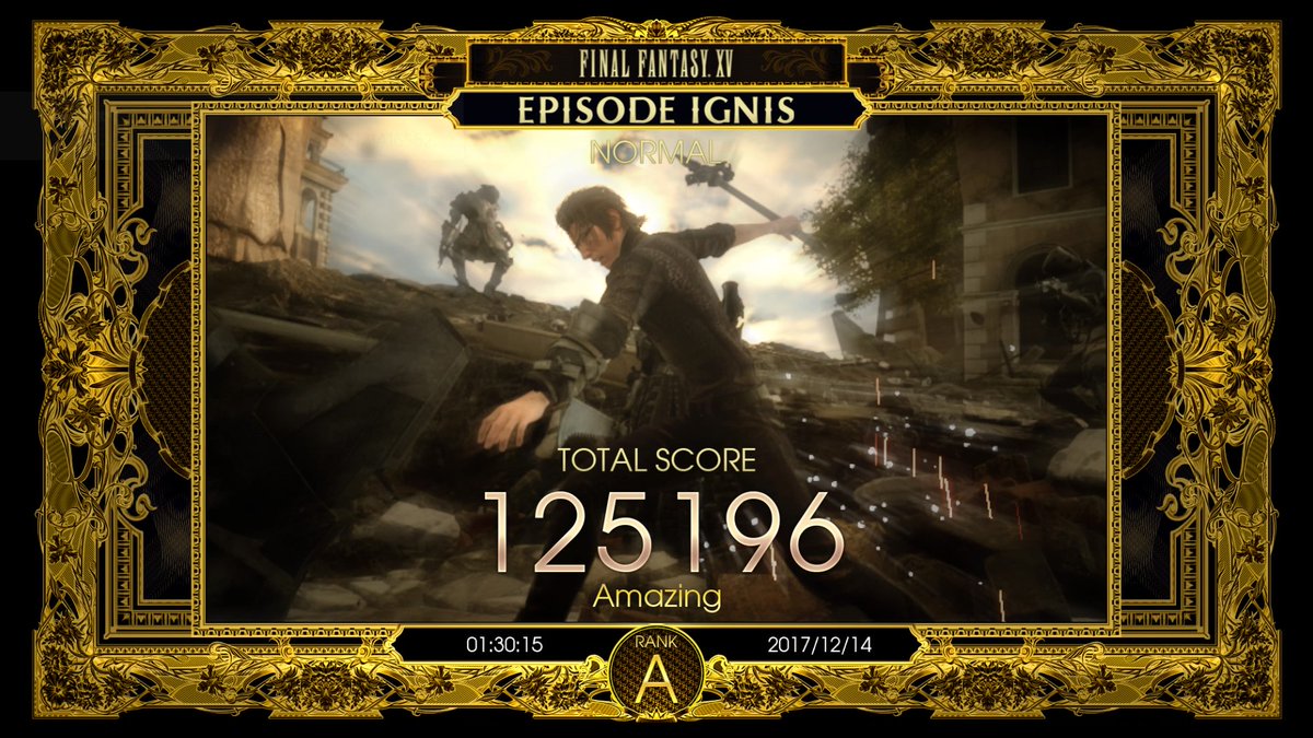 BeesGoBzzz's tweet photo. It's done. #EpisodeIgnis #FFXV #EpIgnis https://t.co/sDmyEqSyQJ