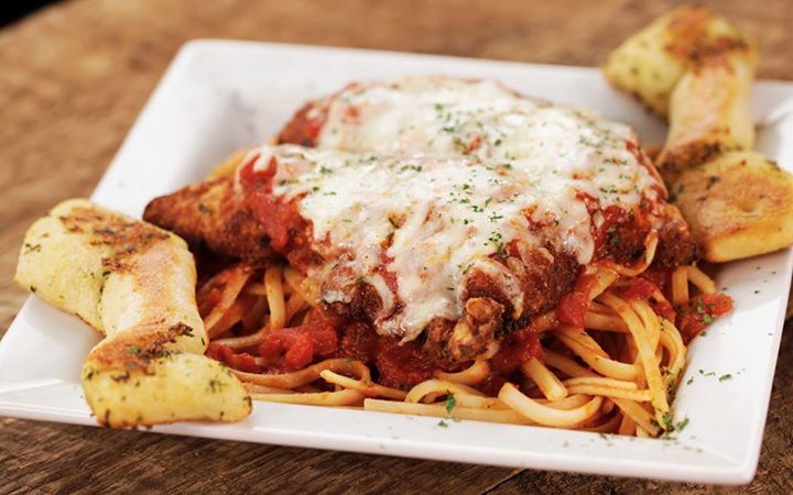Authentic Italian favorites, like our Chicken Parmesan that comes covered in our homemade marinara.