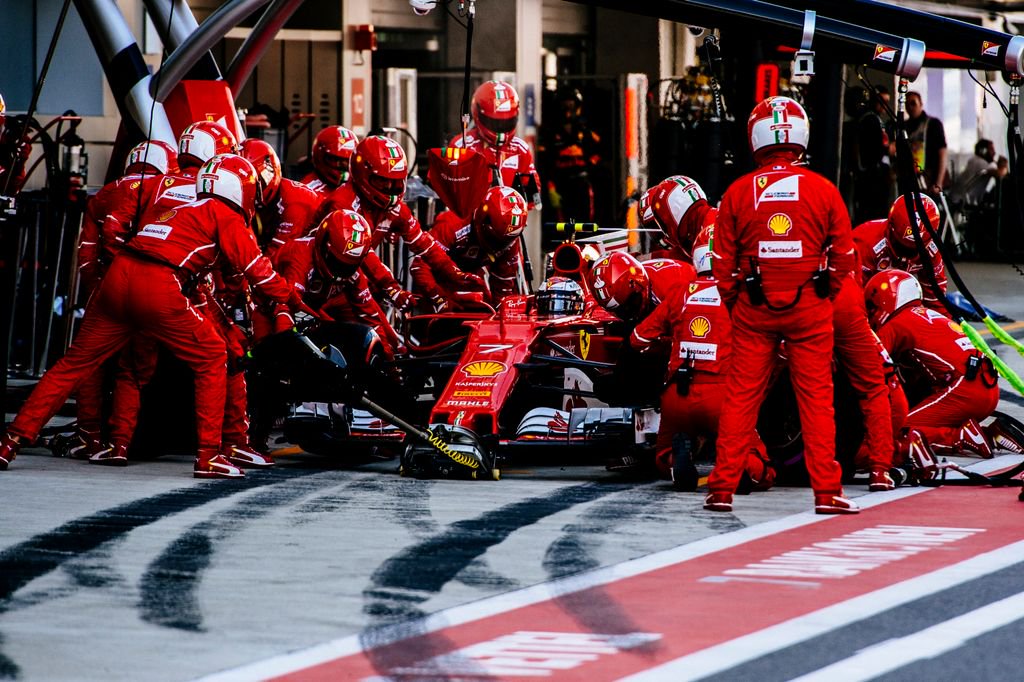 DesignMuseum's tweet photo. #FerrariFact |

- It took racing car drivers, Sebastian Vettel &amp; Kimi Räikkönen, just 3 minutes to put on their undershirt, socks, suit &amp; shoes before their races

Explore the dressing rituals of the red knights via @FerrariMagazine https://t.co/UNRScF3LwR https://t.co/EebhTCXJ1L