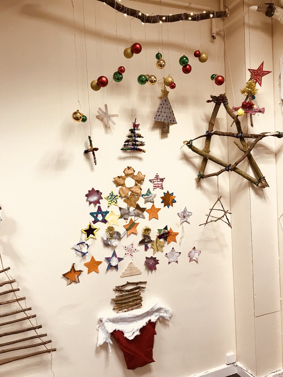 switchmidlands's tweet photo. Young people made a superb remembrance tree today, supported by @ReachPsychHelen. It represents everyone they want to think about this #Xmas https://t.co/PfcgAMHskV