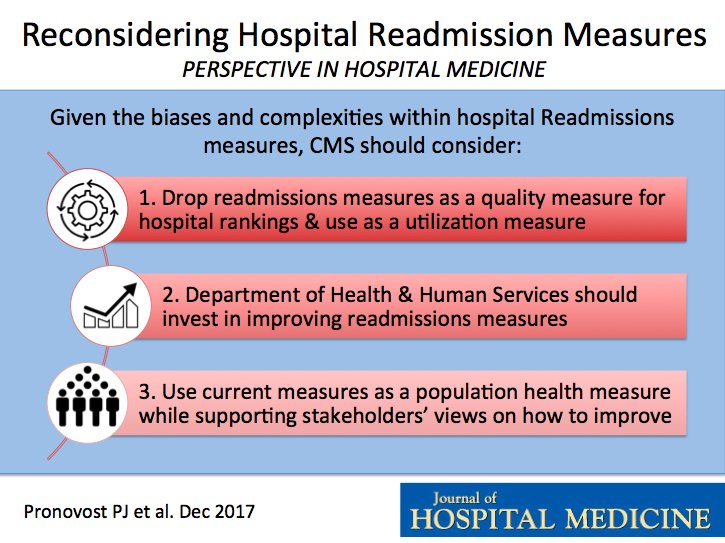 @PeterPronovost & colleagues on the the emerging evidence that demonstrates current readmission measures are not appropriate quality metrics journalofhospitalmedicine.com/jhospmed/artic…