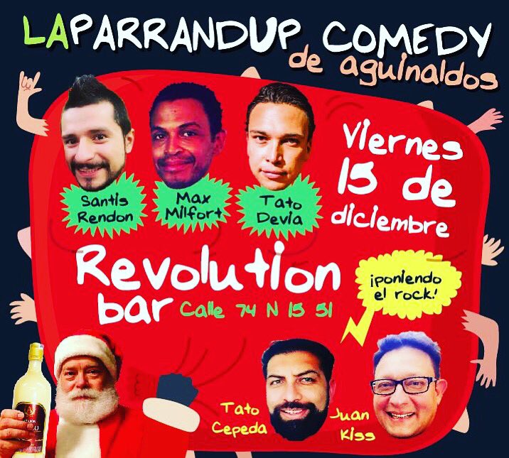 TatoCepeda's tweet photo. MAÑAAAANA.
El único show, cómico-musical de Colombia, #ParrandUpComedy
Boletas en @atrapaloCOL :
https://t.co/NtMwVerK6D https://t.co/JG0UXjLY78